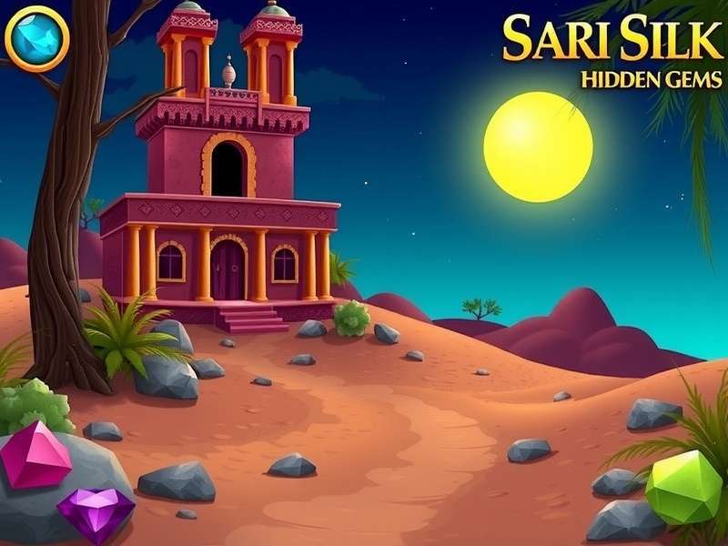 Sari Silk Hidden Gems Game Screenshot